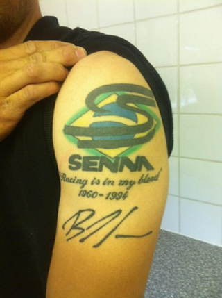 Illustration for article titled All the cool kids are getting Senna tattoos